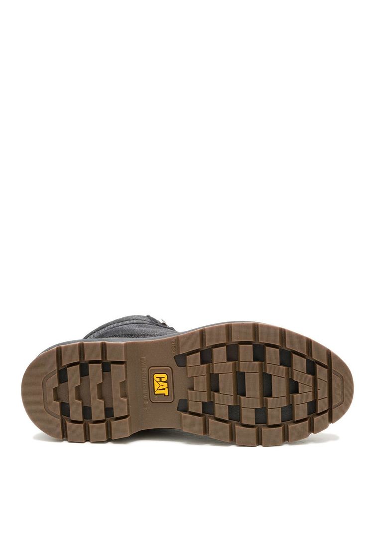 Zapatilla Con Caña Hombre Colorado Sneaker Negro-7