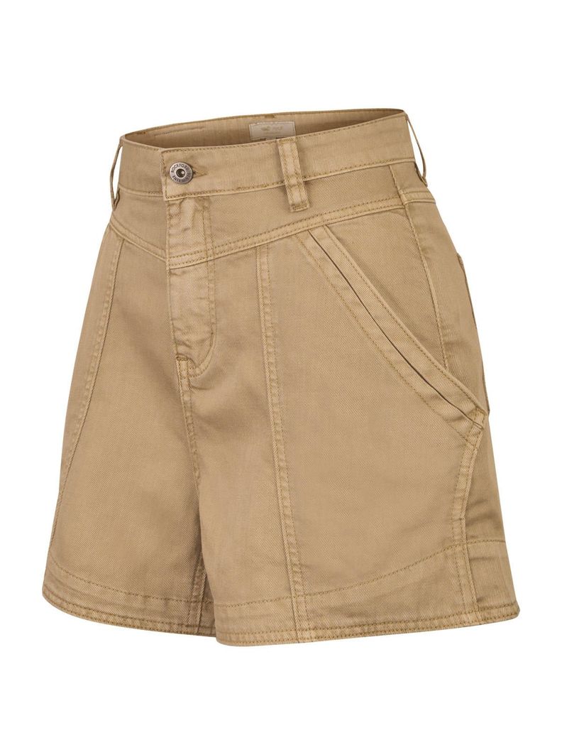 Short Algodón Mujer Terra Café