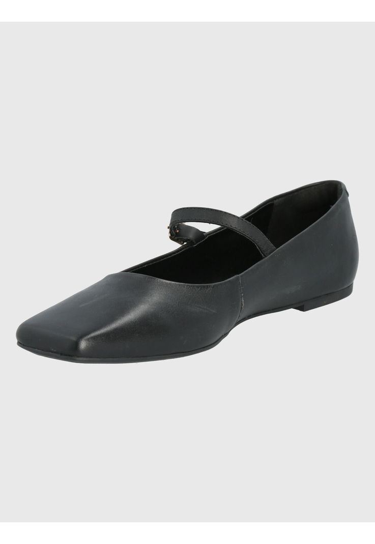 Zapato Cuero Negro Mujer Lovere -3