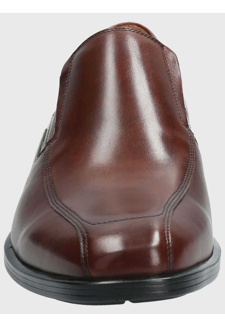 Slip On Cuero Hombre Strand Café-3