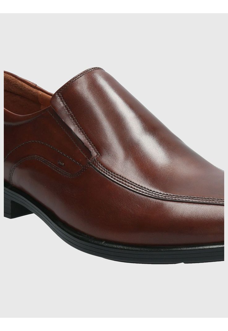 Slip On Cuero Hombre Strand Café-7