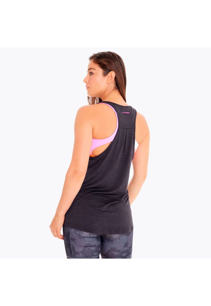 Polera Mujer Trail Running Edic Skyfire Negro-3