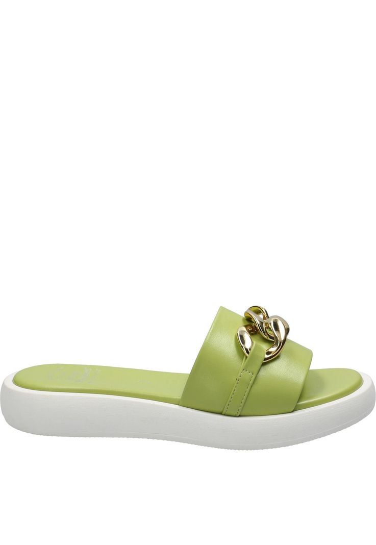 Sandalia Mujer Lucia Verde-1