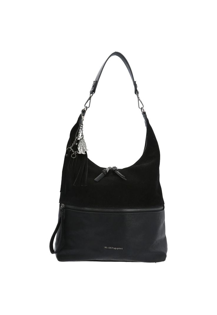 Cartera Mujer Lufen Hobo Negro