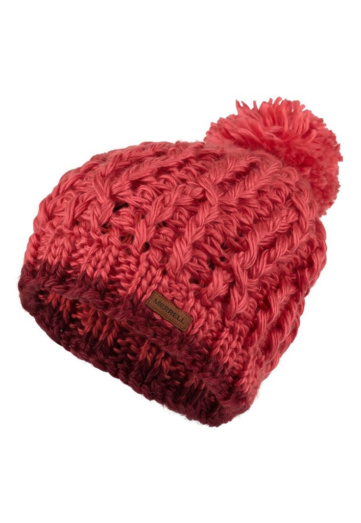 Gorro Trailhead Pom Beanie Salmón