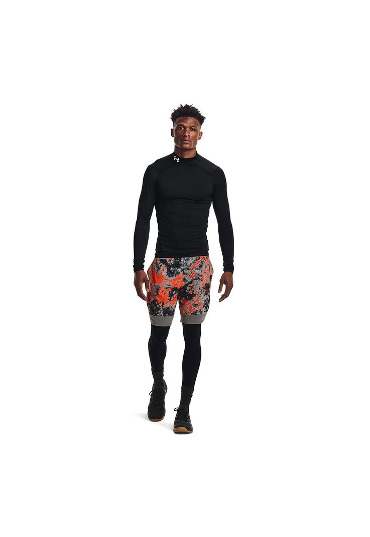Primera capa ColdGear® para hombre Negro-5