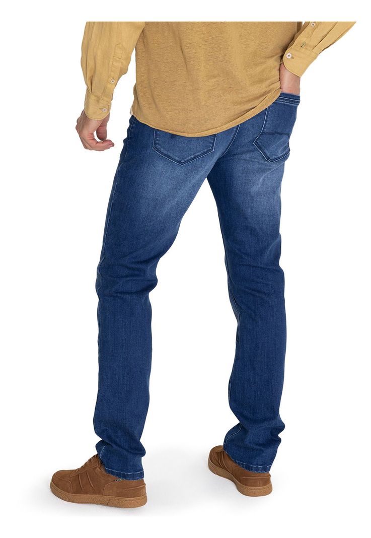 Jeans Algodón Orgánico Azul Bari Hombre -6