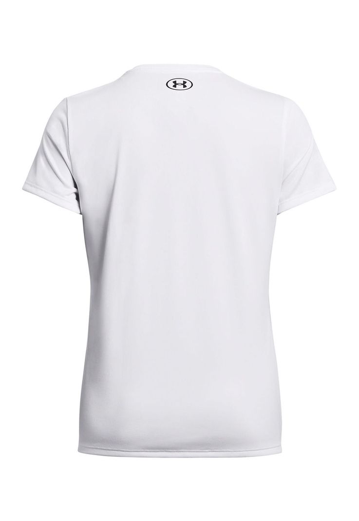 Polera Manga Corta UA Tech Mujer Blanco-1