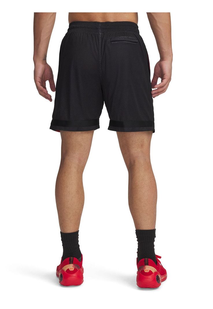 Shorts Curry Statement Para Hombre Negro-1