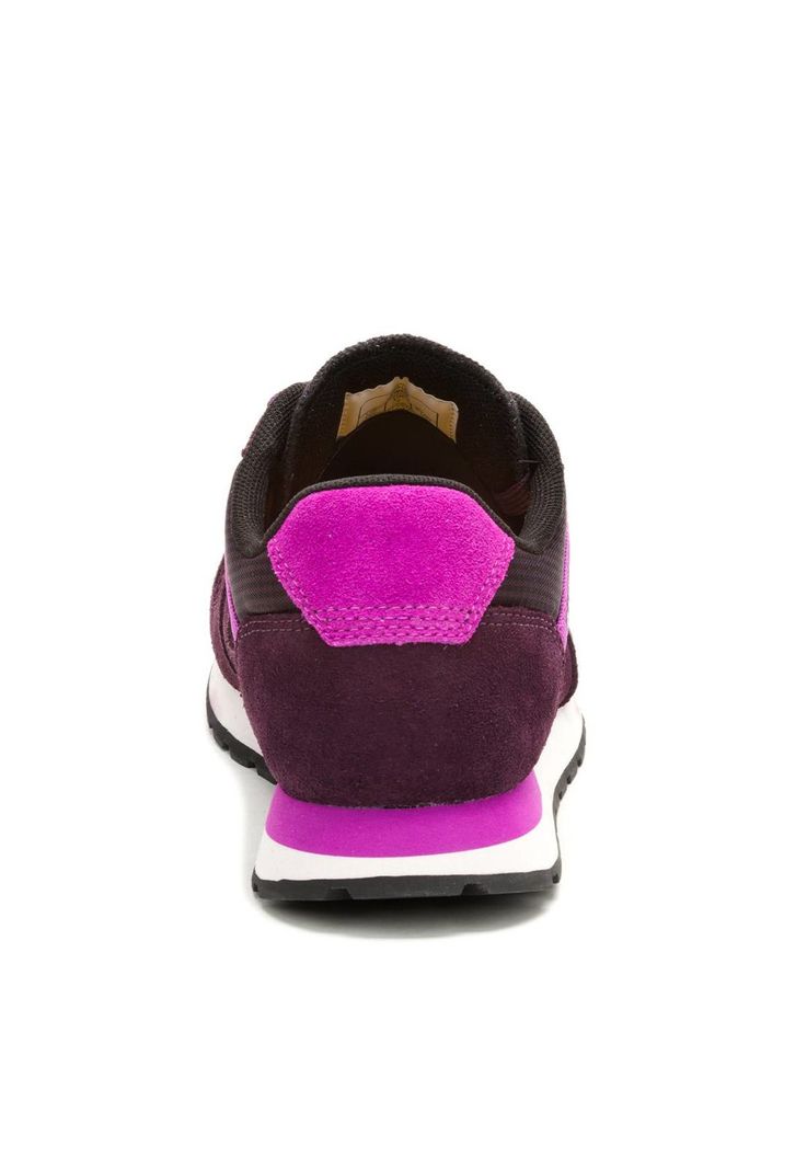 Zapatilla Cuero Mujer Ventura Tweed Berenjena-5