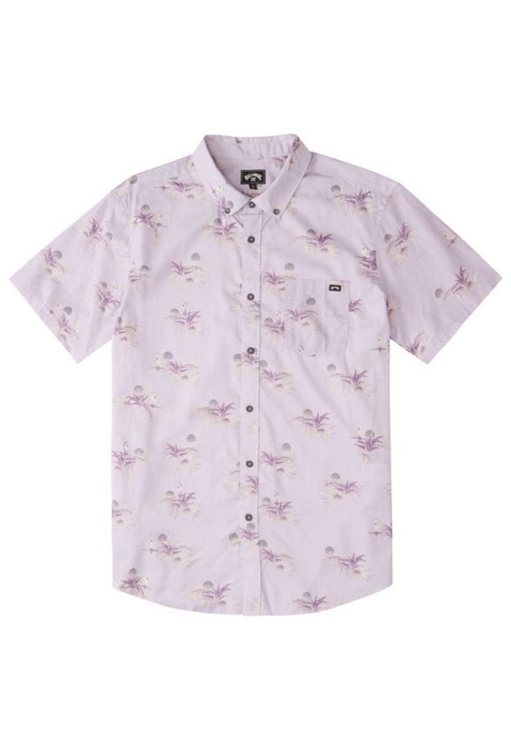 Camisa M/C Hombre Sundays Mini Ss Lila-3