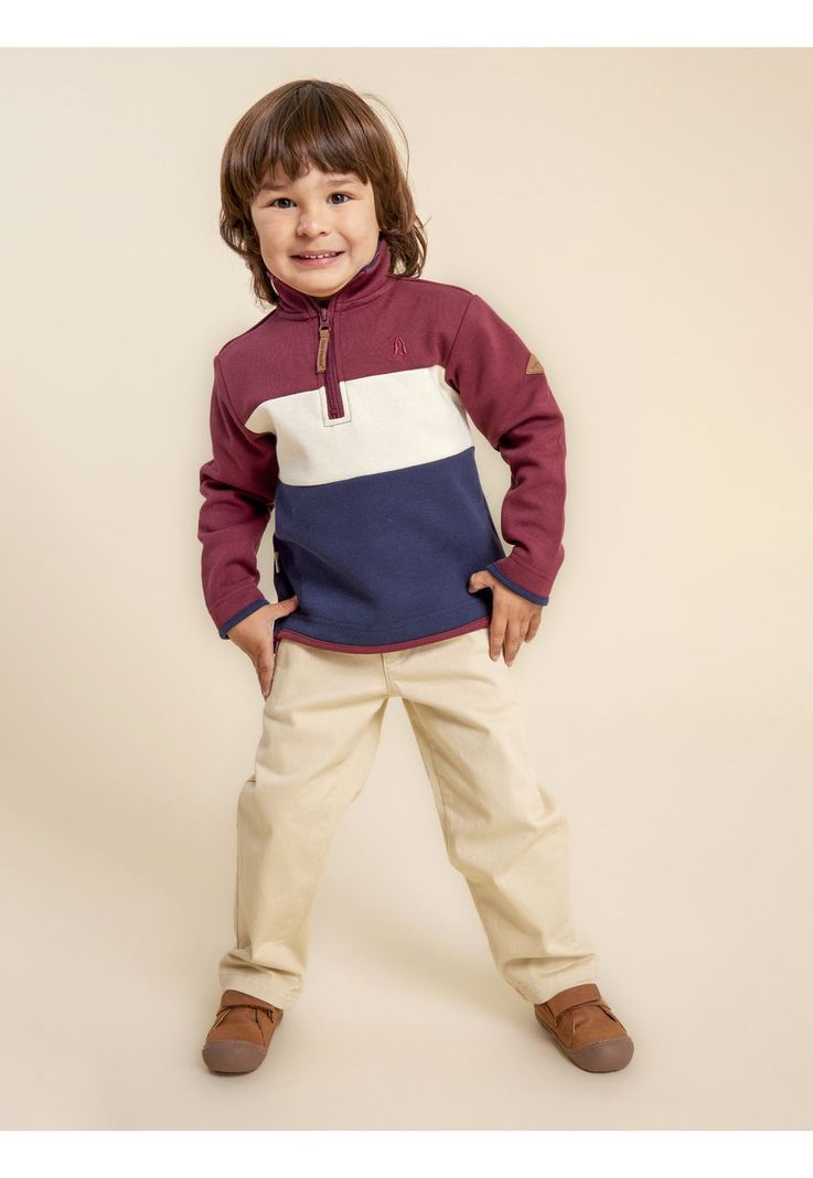 Pantalón Niño Baco Beige-1