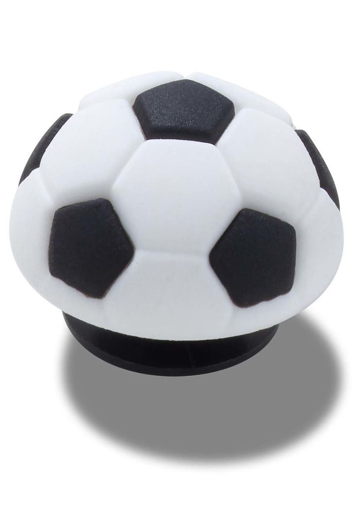 Jibbitz Crocs Balón De Fútbol Blanco-2