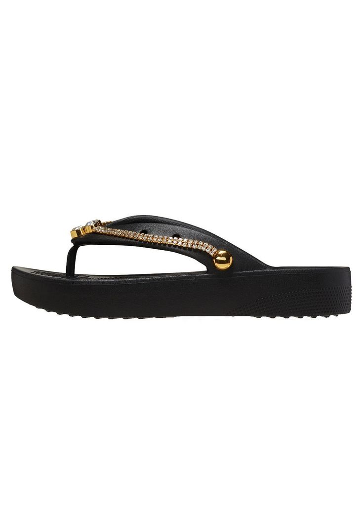 Sandalia Mujer Tiara Flip Negro-1