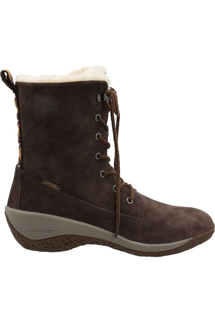 Bota Cuero Mujer Madras Chocolate-1