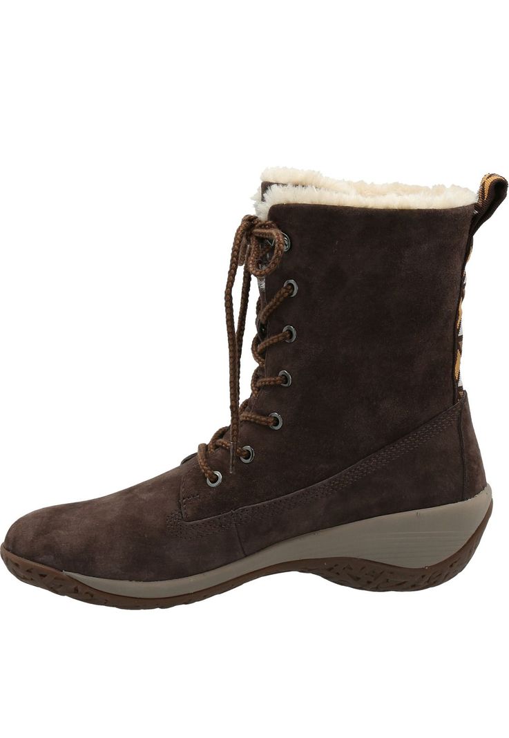 Bota Cuero Mujer Madras Chocolate-4