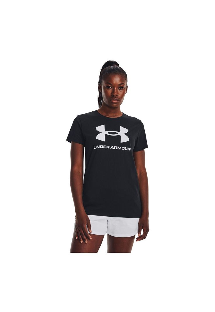 Polera UA Sportstyle mujer Negro-3