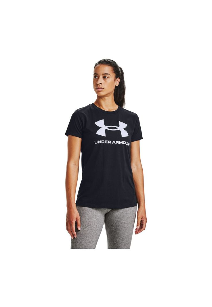 Polera UA Sportstyle mujer Negro-4