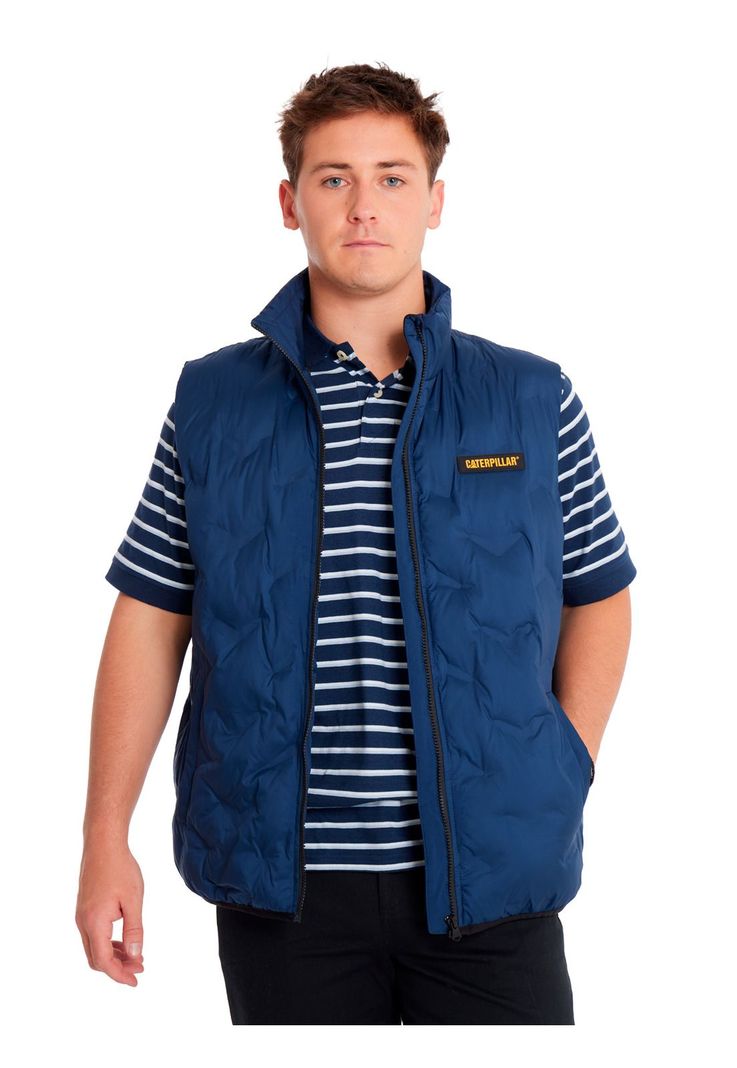 Chaqueta Sin Manga Hombre Bonded MW Ins Vest Azul-0