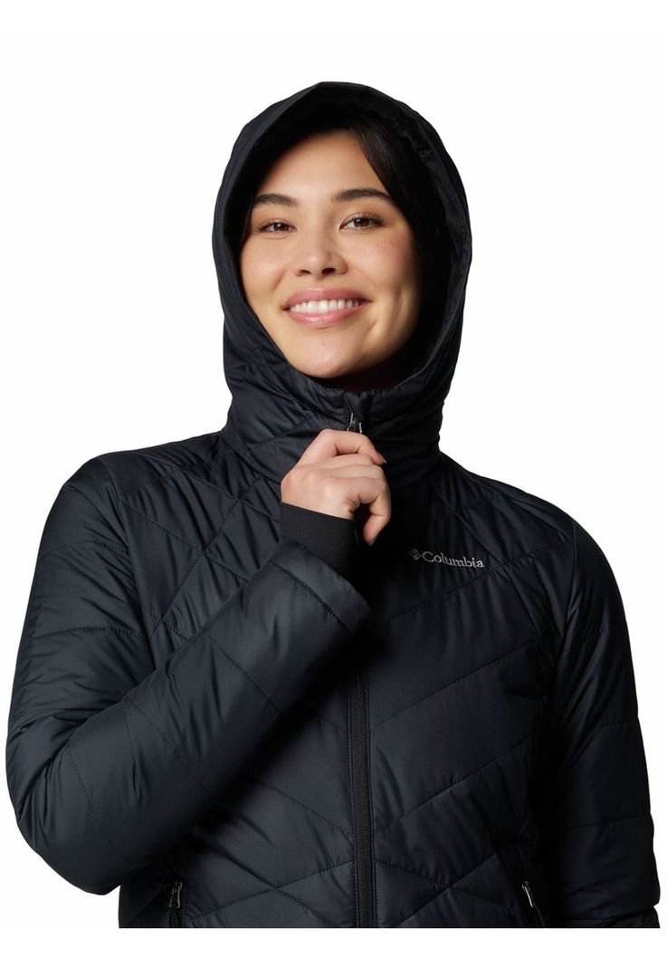Parka Mujer Heavenly Hooded Negro-3