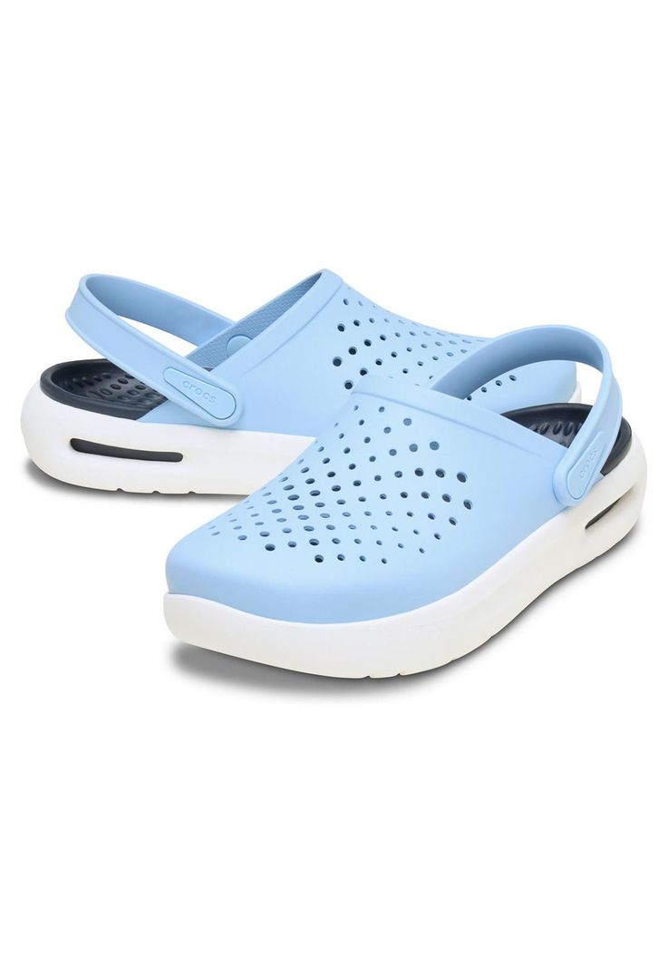 Zueco Crocs Mujer Inmotion Celeste-3