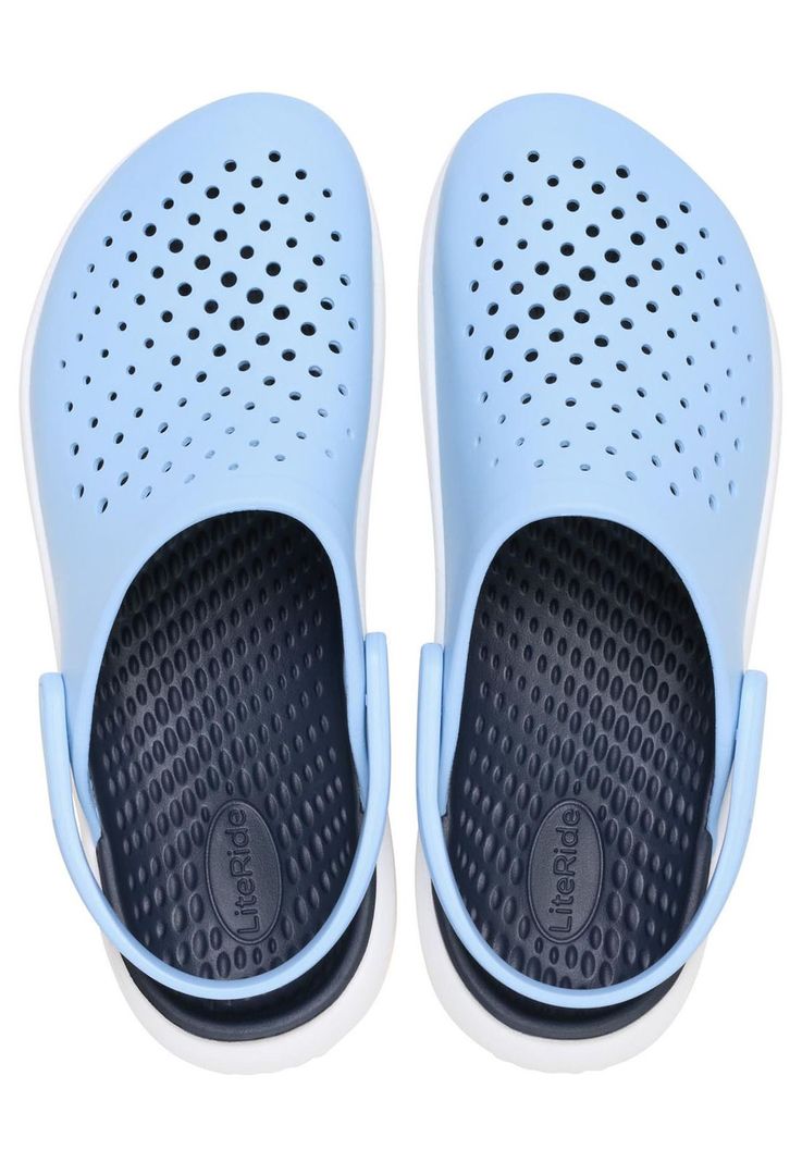Zueco Crocs Mujer Inmotion Celeste-4