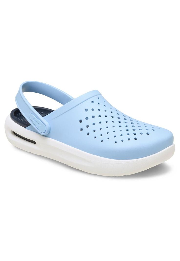Zueco Crocs Mujer Inmotion Celeste-6