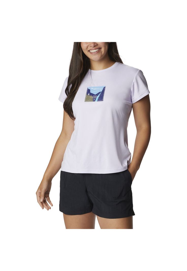 Polera M/C Zero Ice Cirro-Cool Lila Mujer-0