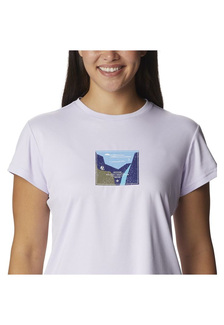 Polera M/C Zero Ice Cirro-Cool Lila Mujer-3