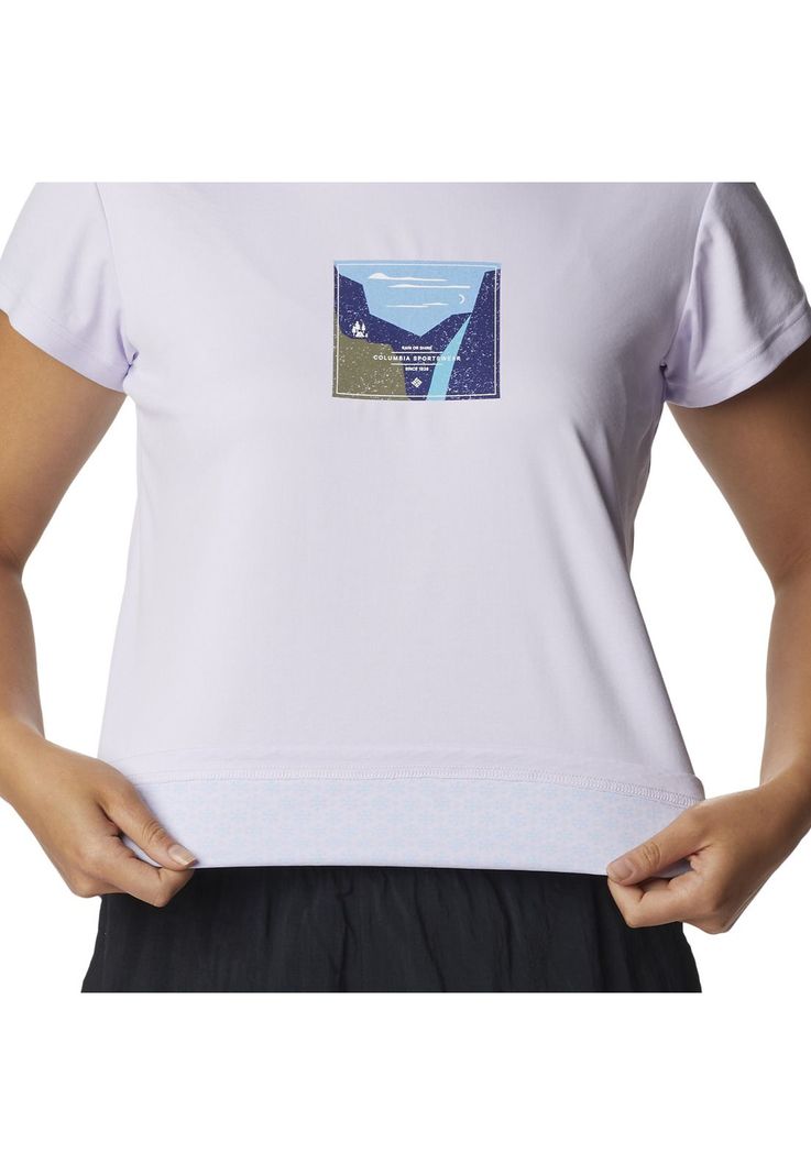 Polera M/C Zero Ice Cirro-Cool Lila Mujer-4