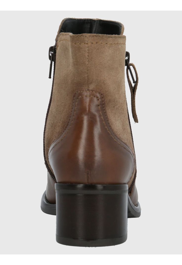 Botín Cuero Mujer Ellee Taupe-6