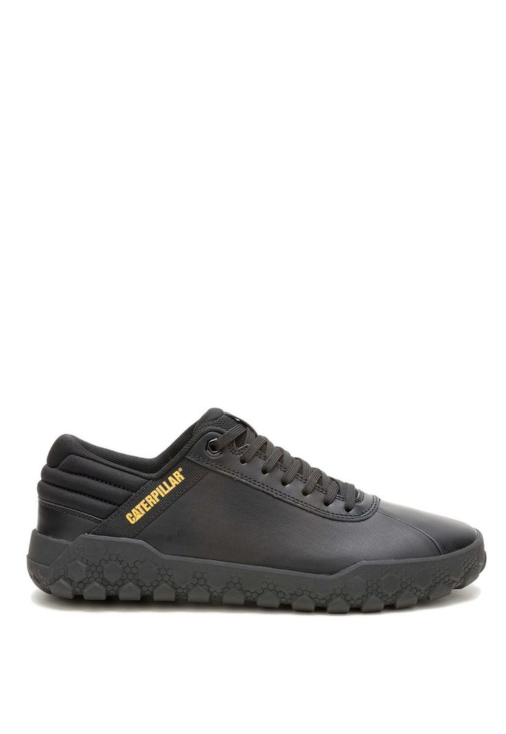 Zapatilla Cuero Hombre Hex Plus Negro-1