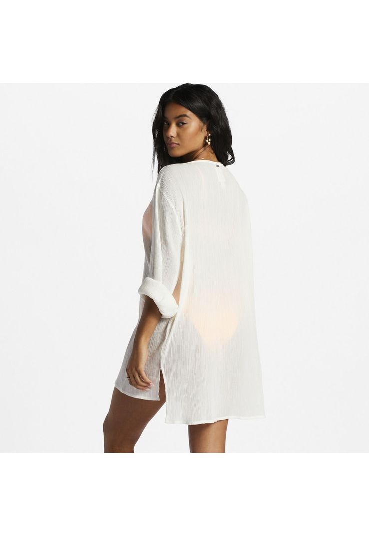 Vestido Blue Skies Cvup Blanco Mujer-3