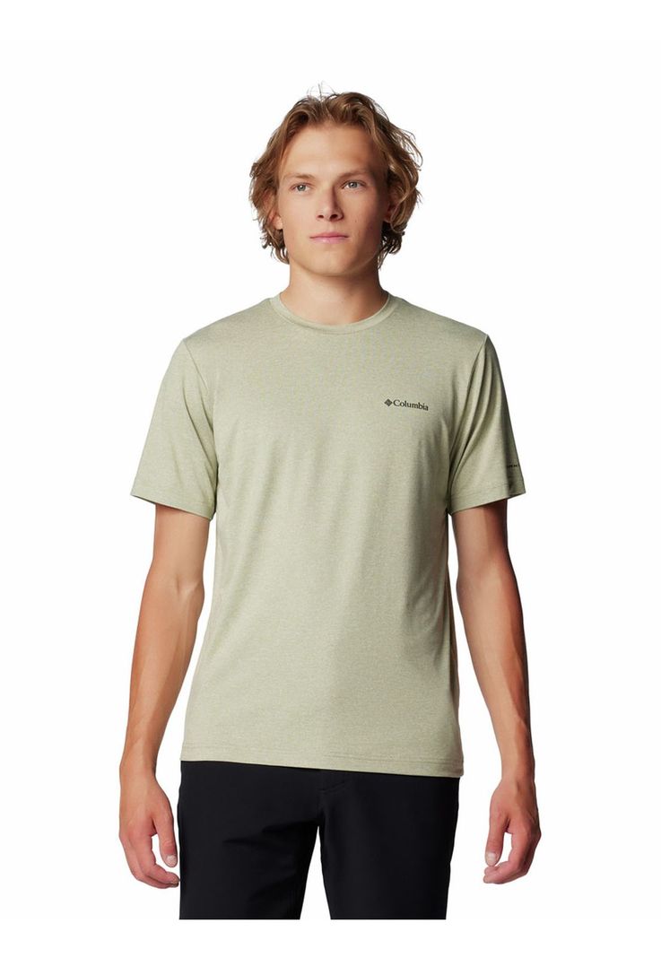 Polera Hombre Tech Trail Crew Neck Verde-0