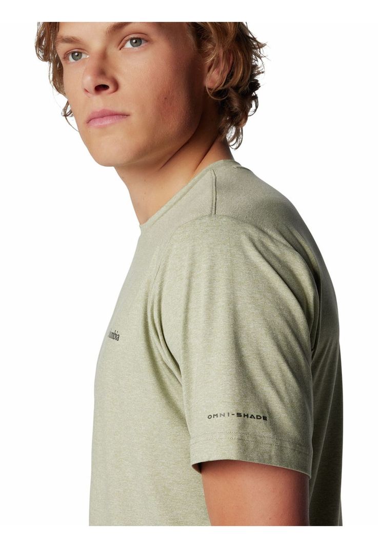 Polera Hombre Tech Trail Crew Neck Verde-4