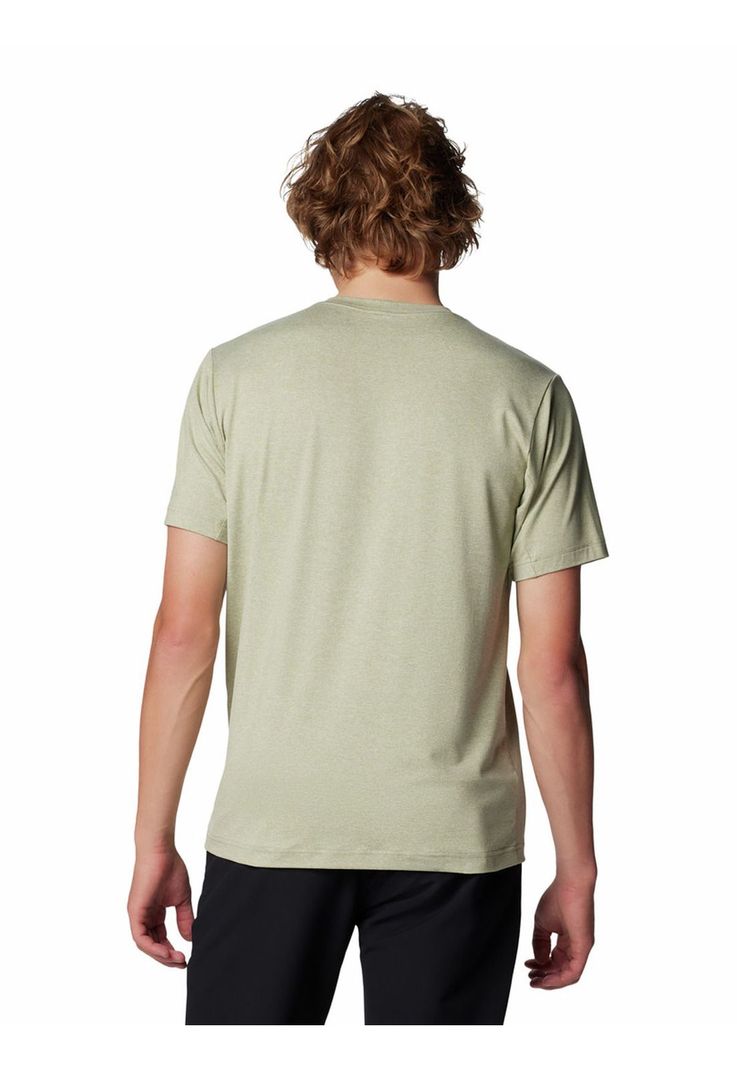 Polera Hombre Tech Trail Crew Neck Verde-5