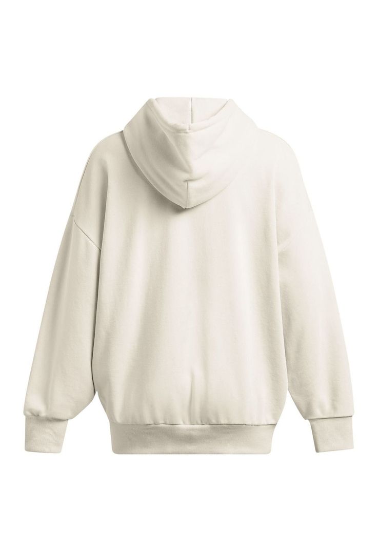 Polerón Oversize UA Icon para mujer Blanco-1