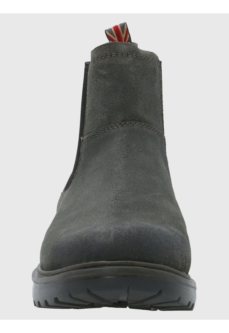 Botín Cuero Hombre Indro Gris Oscuro-3
