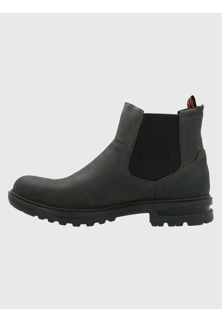 Botín Cuero Hombre Indro Gris Oscuro-4
