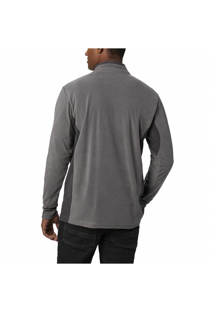 Polar Hombre Klamath Range Half Zip Gris-1