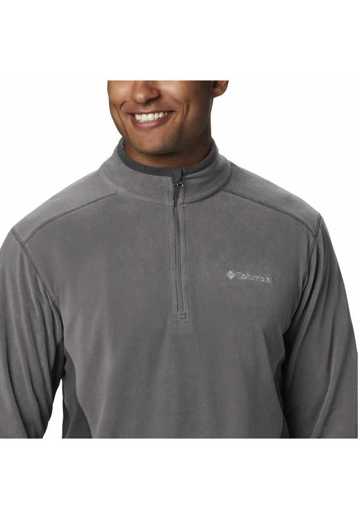 Polar Hombre Klamath Range Half Zip Gris-4