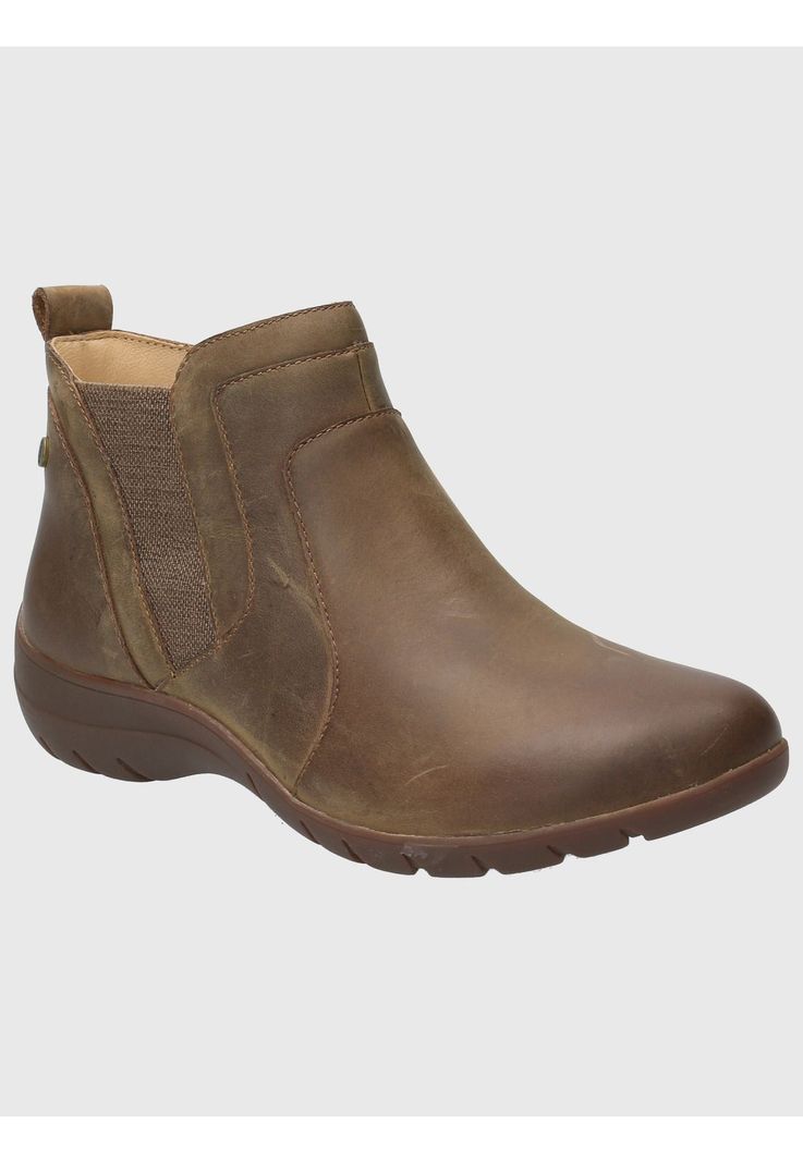 Botin Cuero Mujer Ever Café-0