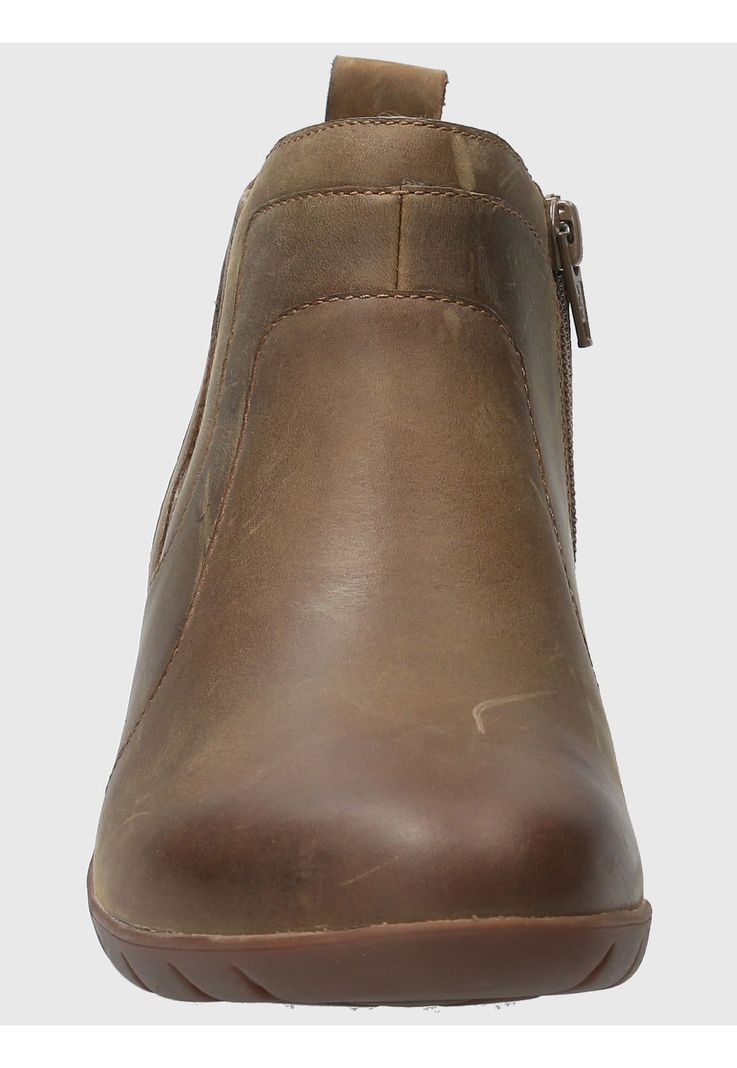 Botin Cuero Mujer Ever Café-3