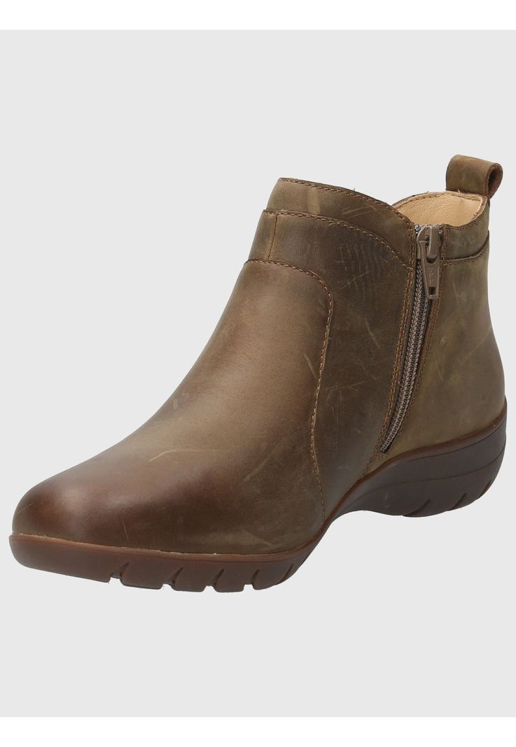 Botin Cuero Mujer Ever Café-4