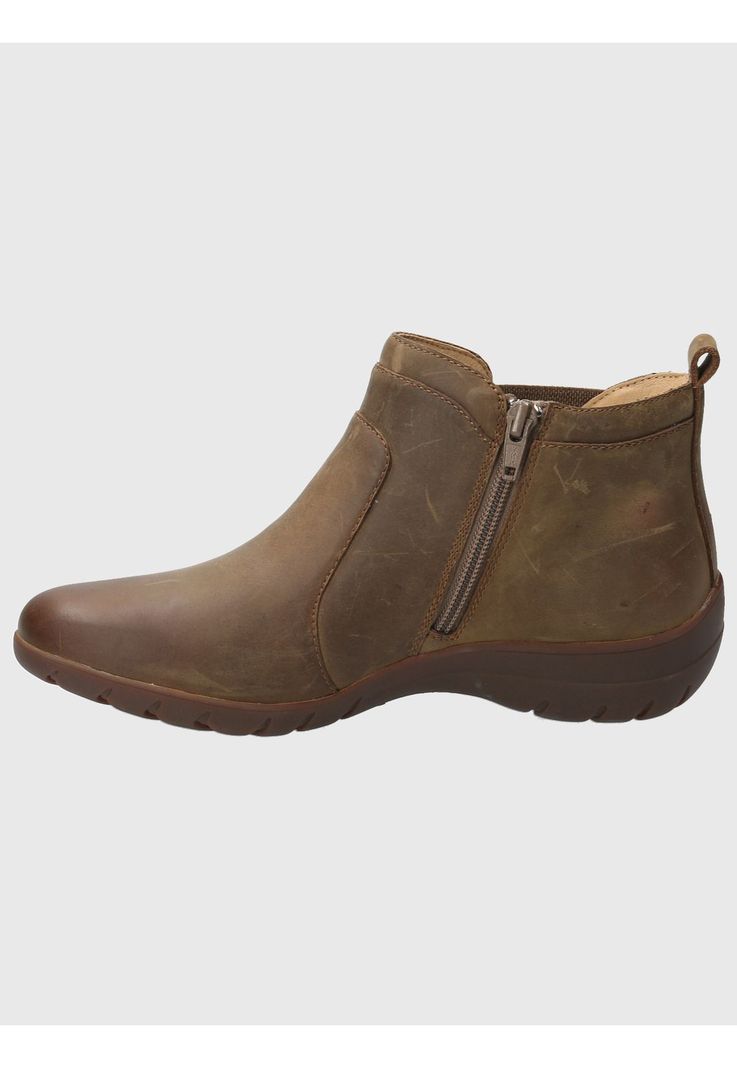 Botin Cuero Mujer Ever Café-5