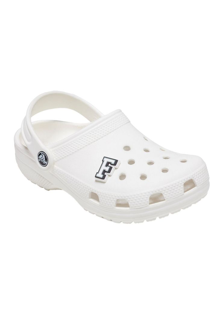 Jibbitz Crocs Letra F Blanca-1