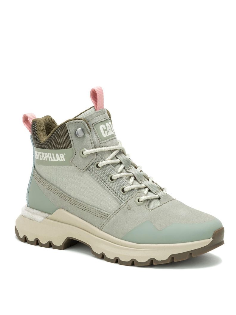 Zapatilla con caña Mujer Colorado Sneaker Verde
