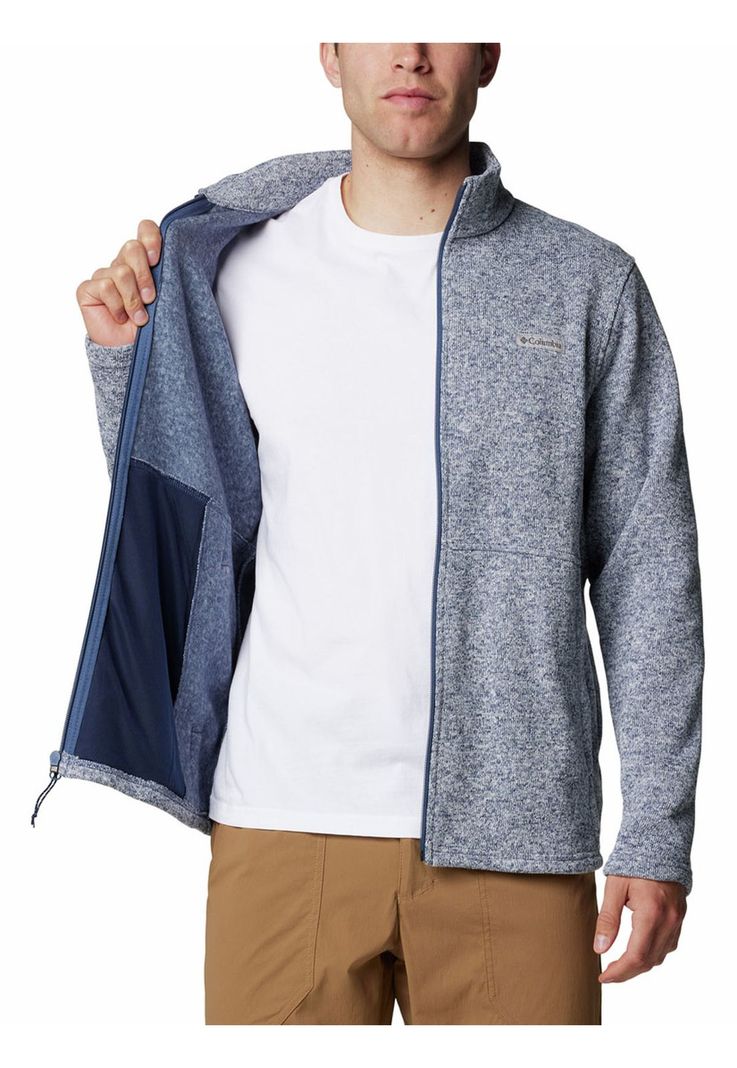 Polar Hombre Alto Pass Full Zip Azul-4