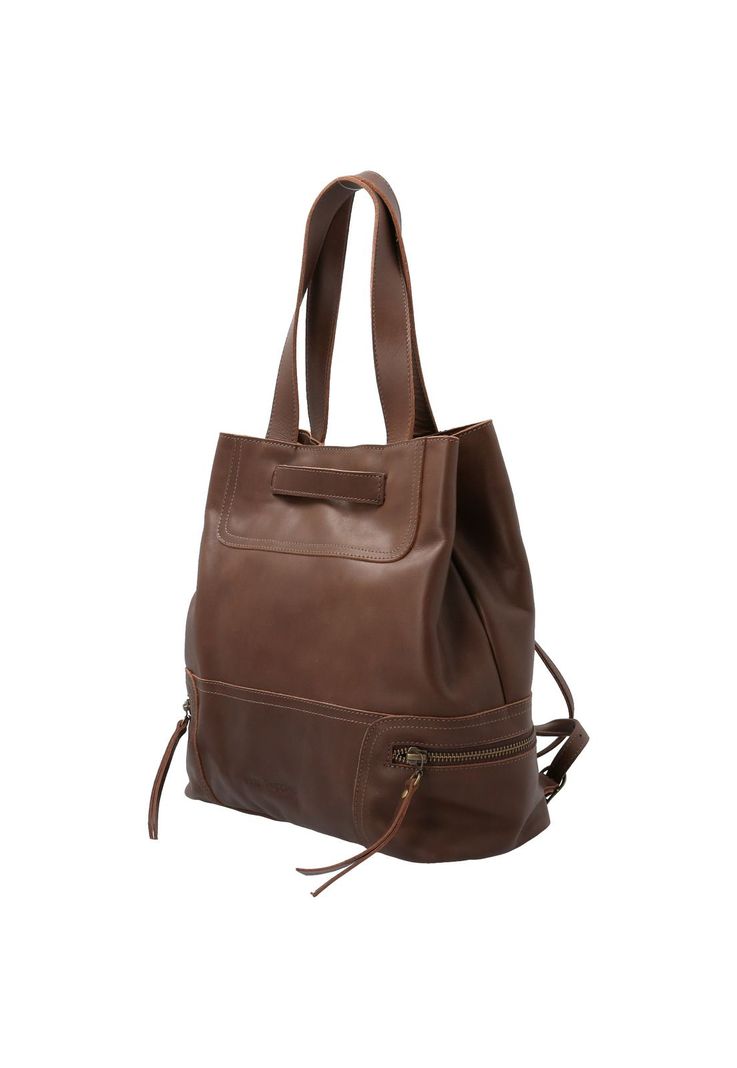 Cartera Cuero  Serena Bag Café-1