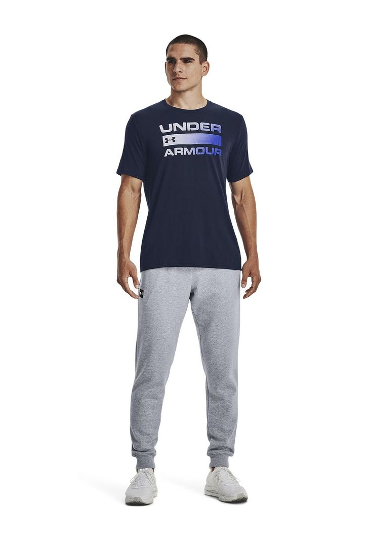Polera manga corta TeamWordmrk hombre Azul-5